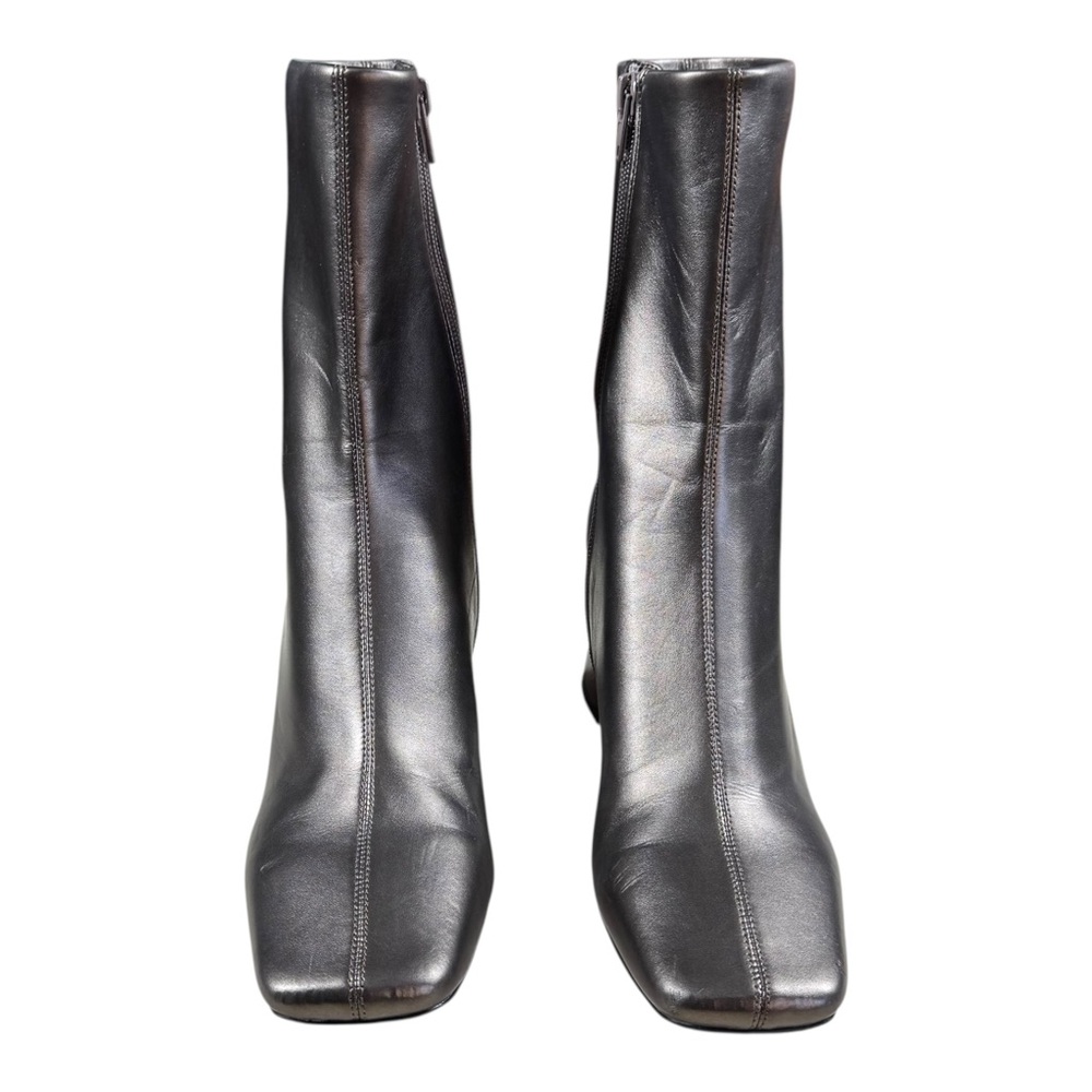 Jeffrey Campbell Jerema Boots In Pewter Quiet Luxury Glamorous Mobwife - Picture 4 of 8